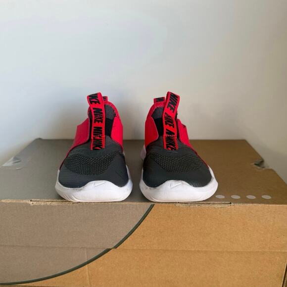 Nike Flex Runner Red/Grey Toddler Sneakers- SZ 9 C - Picture 6 of 10